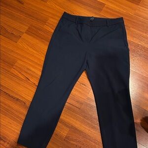 J. Crew Dark Blue Ruby Cropped Pants